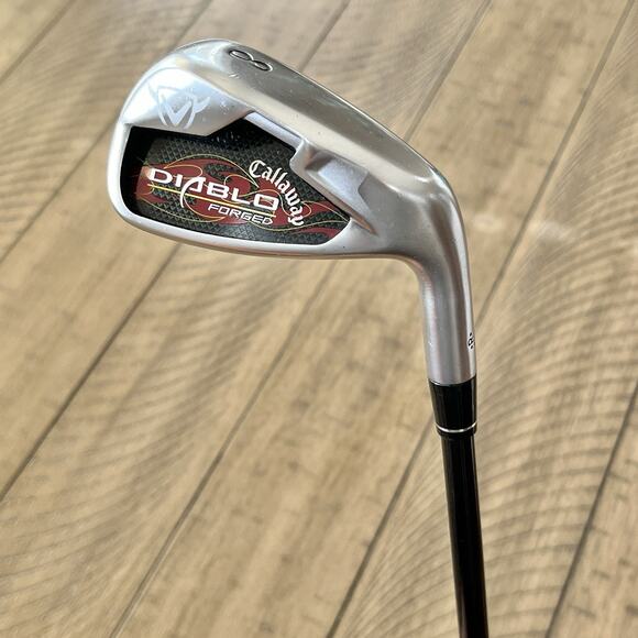 Callaway Other - Callaway DIABLO FORGED Single 8 Iron Graphite Regular Shaft Mens RH 37"